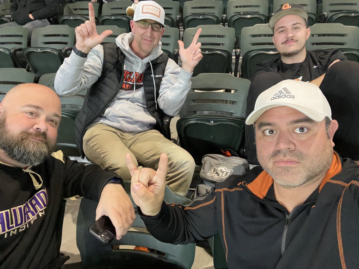 Surrounded by Hogs and Frogs ⁦<a href="/GlobeLifeField/">Globe Life Field</a>⁩ enjoying some college baseball.