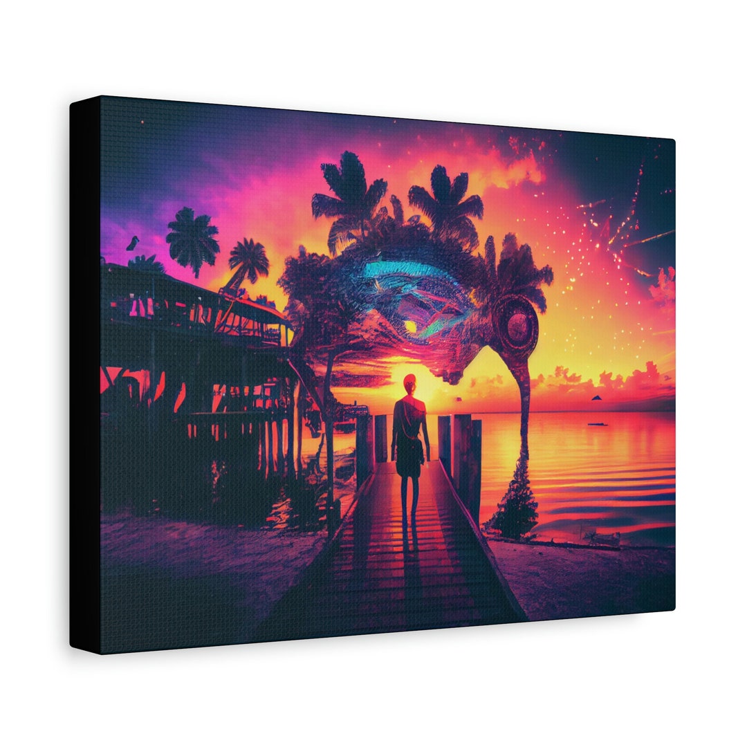 KeysNfts's tweet photo. Take a trippy trek through the Florida Keys with Trippy Keys 🌴
#FloridaKeysArt #SurrealSteps
https://t.co/yok6zhLfbo https://t.co/hKSrbBq7qt