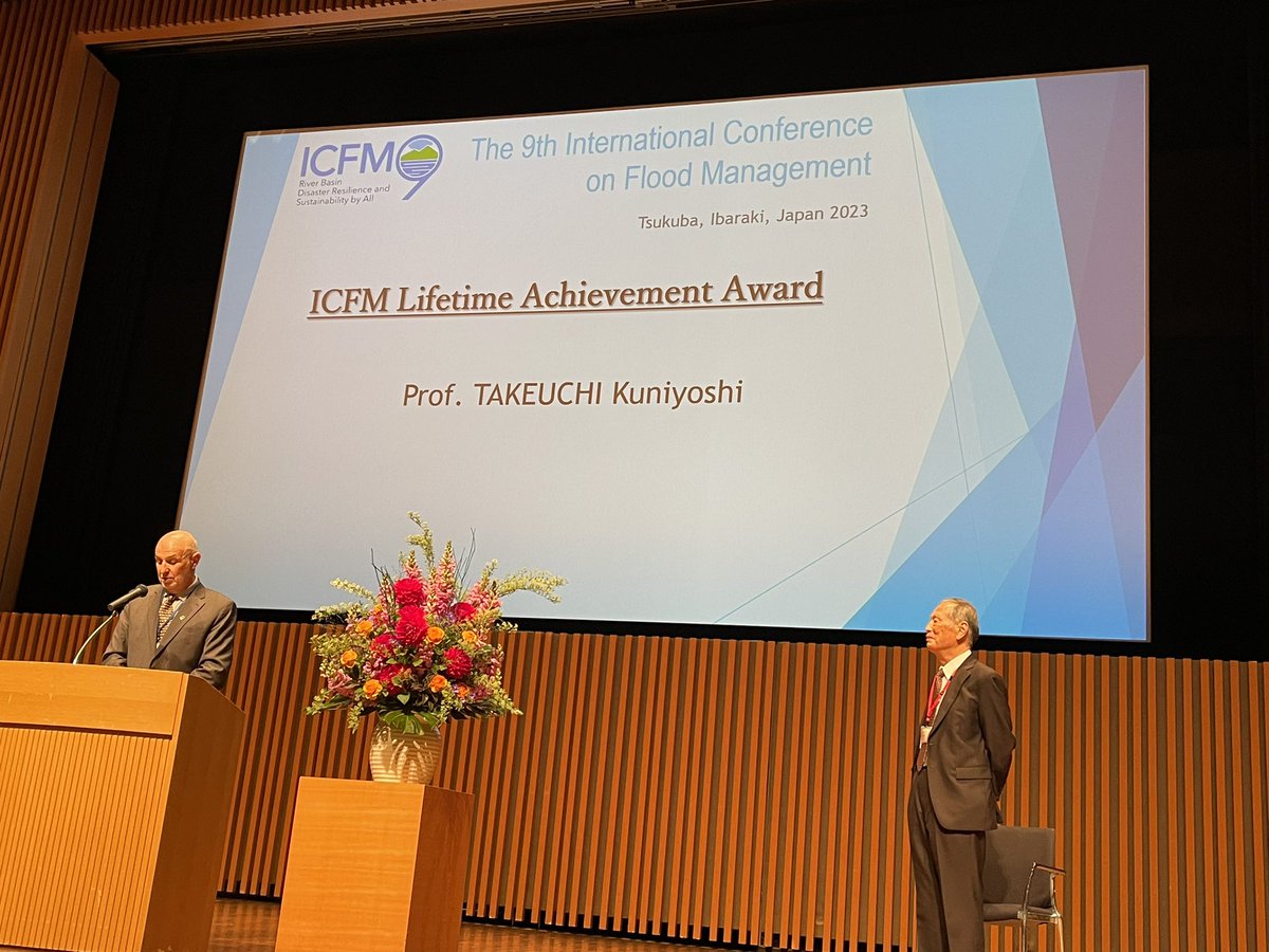 rajibshaw's tweet photo. Congratulations Professor Takeuchi to receive #ICFM lifetime achievement award #tsukuba #icharm https://t.co/MahPBTj61j