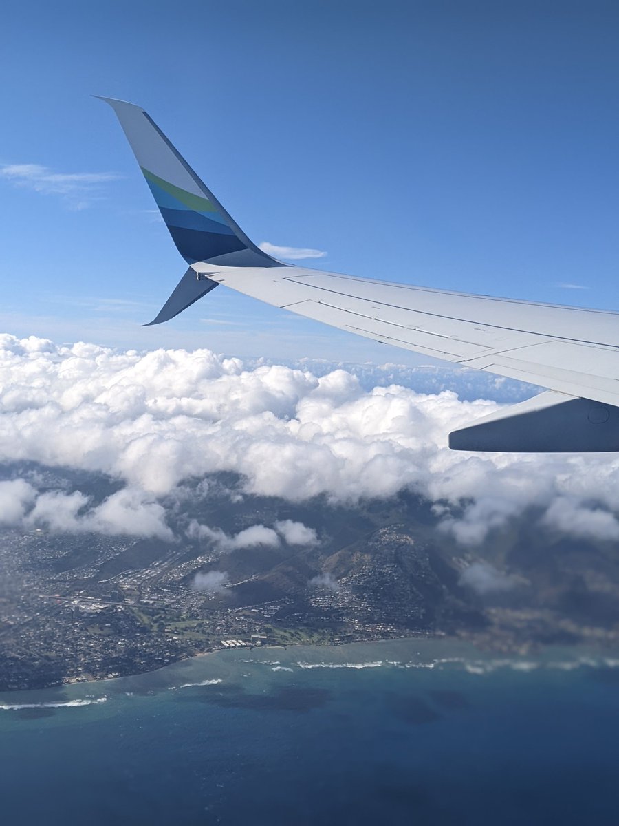 alwendal's tweet photo. @AlaskaAir Departing Honolulu ... https://t.co/42uDuQMgs2