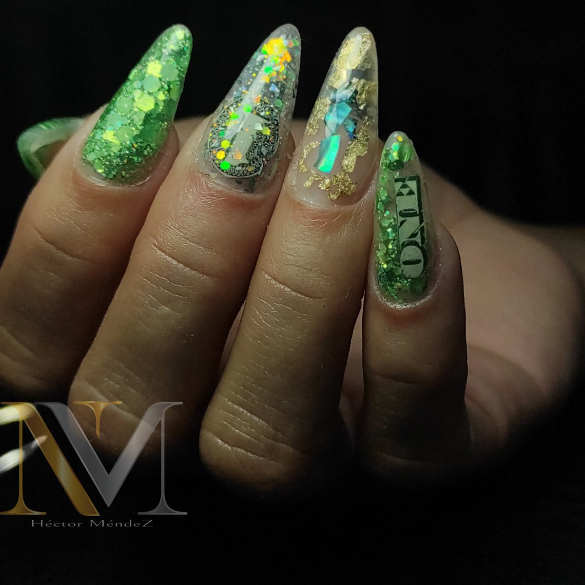 Nailsmetall's tweet photo. Uñas en acrílico 😈😈 https://t.co/SsR2gEokk9
