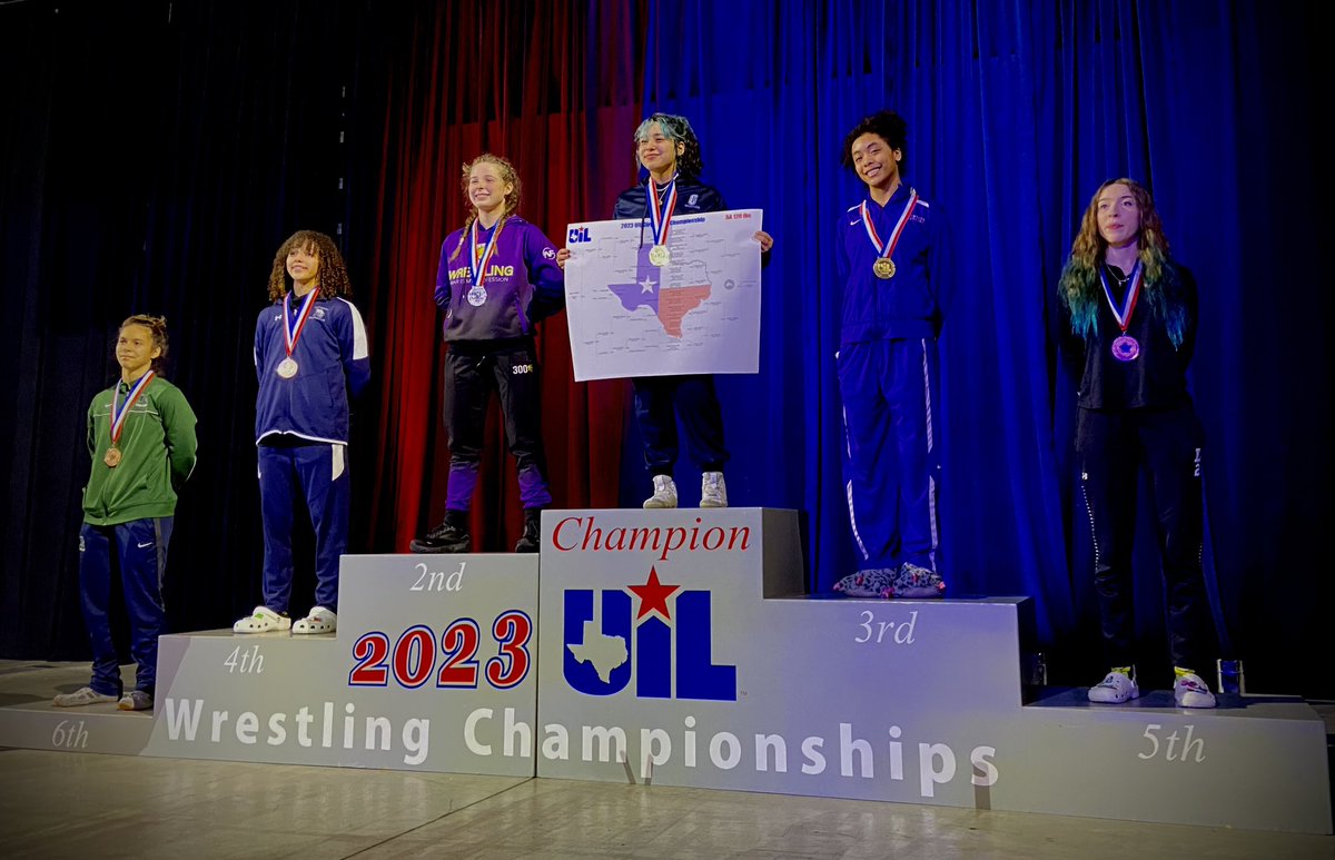 PieperWrestling's tweet photo. We didn’t just knock at the door, we live there! Texas’ 2023 5A State Runner Up: 🥈Savannah Schaaf!  Sophomore! @BryonCoachG @PieperHS @PieperWarrior @FootballPieper @PieperPrincipal @cisdnews @BMar1842 @MandyEpley https://t.co/m5ibPE0oBF