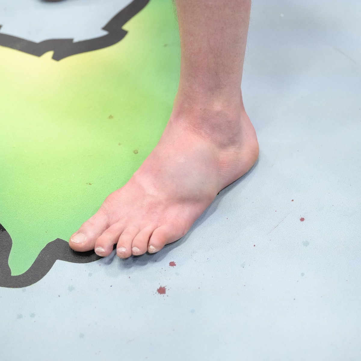 ufc's tweet photo. Yeah... Landing 56 leg kicks will do that to ya 😬 #UFCVegas69 https://t.co/f5vqIBQGur