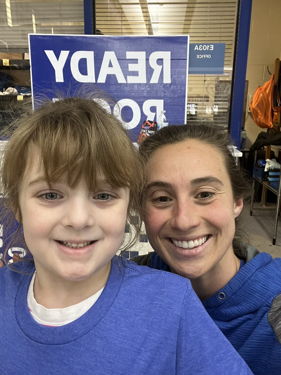MrsMack4TCE's tweet photo. So proud of this current and future #TCEcardinal. They were both so BRAVE to parade out the Top 8 athletes at sectionals today in front of all the loud spectators and student section!! #makingmemories #futureROYALS  #HSEathletics https://t.co/1Oy1fx8PXT