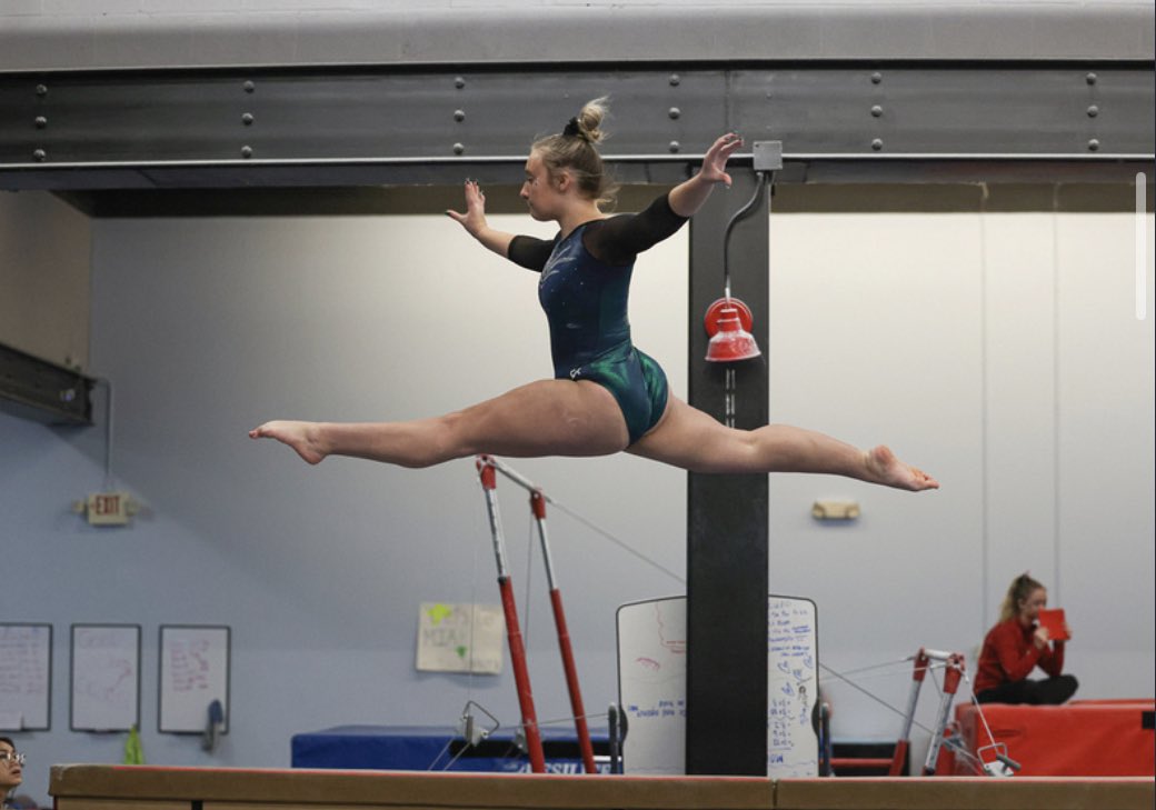 SHSGymnastics's tweet photo. Sophia Rinas will compete next week on both Floor and Beam!! https://t.co/IZE7EjDhLZ