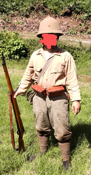 あ、一応の日本軍装備で地元でサバゲしてたりします。 