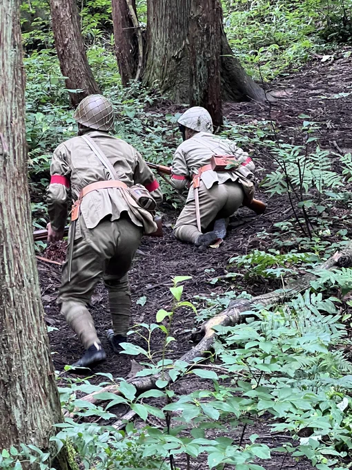 あ、一応の日本軍装備で地元でサバゲしてたりします。 