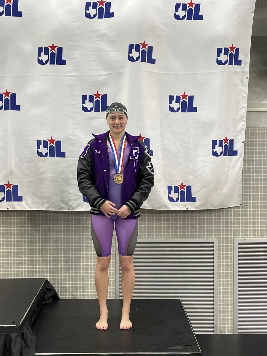 Congrats to Kailey Kennedy for finishing 3rd in the breaststroke at STATE!