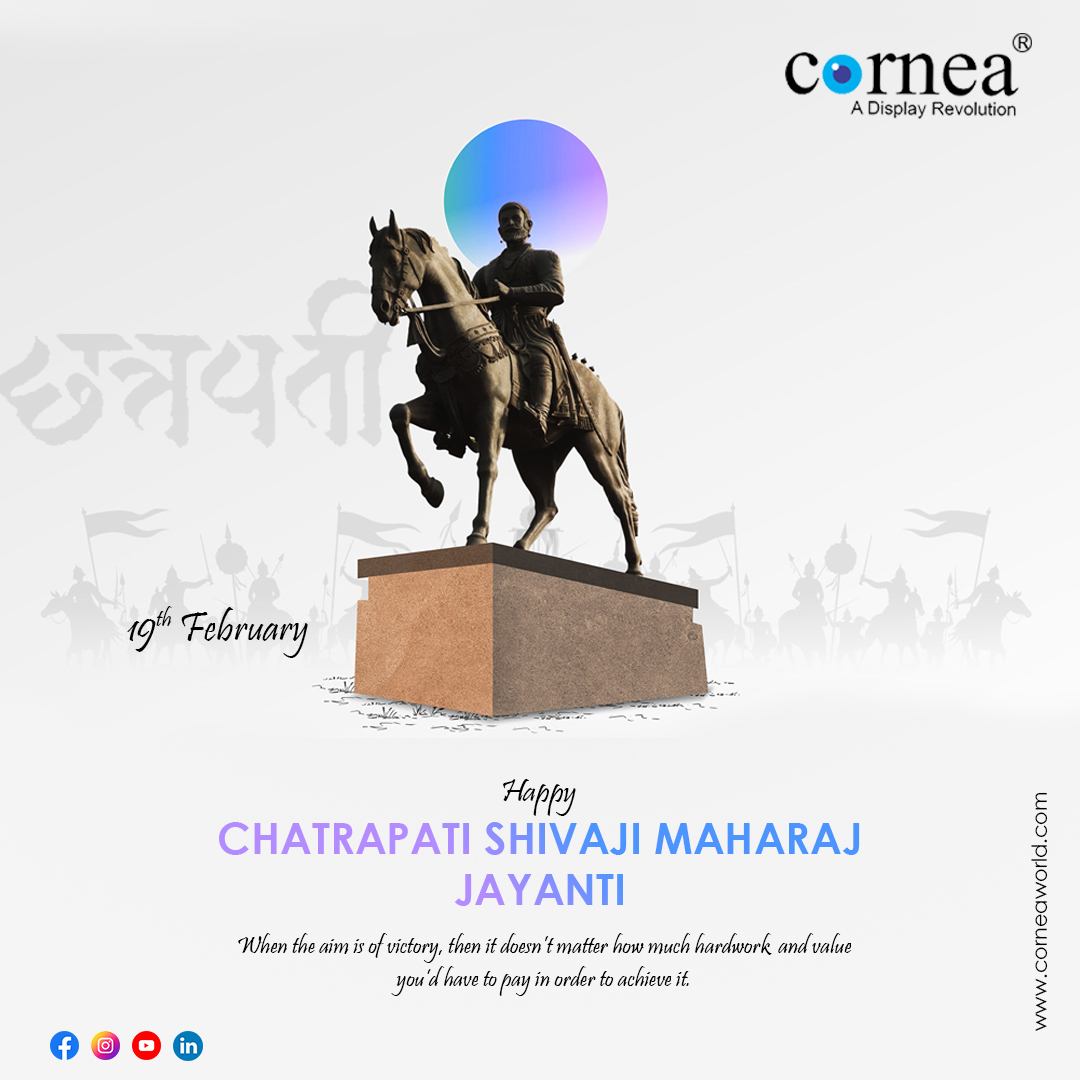 CORNEA81358973's tweet image. Happy Chatrapati Shivaji Maharaj Jaynti
#cornea #cornealedtv #chatrapatisivaji #shivaji #kingshivaji
#shivjayanti #19february #maharashtra #maratha #kingofmaratha
