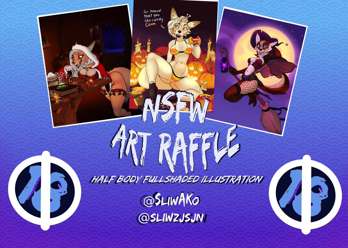🔞NSFW RAFFLE🔞
19feb - 24feb 

To win- Nsfw fullshaded illustration halfbody

RULES: 
-MUST BE 18+ 
-Retweet this post
-Like this post
-Follow me here and on my second account: x.com/sliwzjsjn?t=f-…
-Comment with SFW reference of your character and tell me why you should win😎