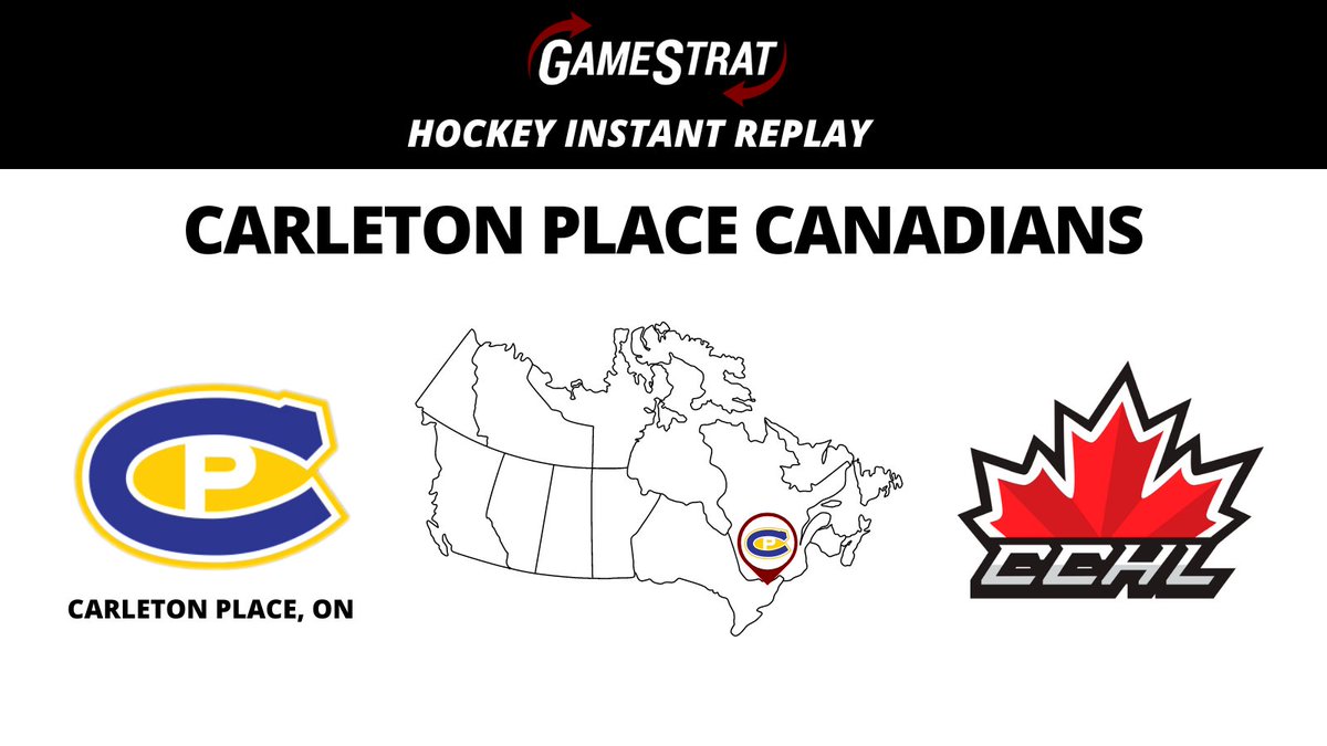 GameStratReplay's tweet photo. We are excited to be working with the Carleton Place Canadians for another season! 🏒💯  

📍Carleton Place, ON

@CPCANADIANS @TheCCHL @coachsull55 #BenchReplay #CCHL https://t.co/QPF8Z8Jewt