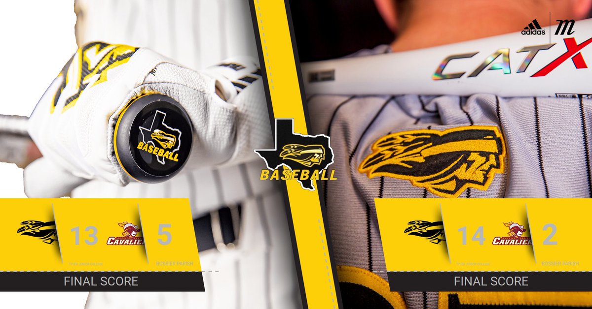 TJCBaseball's tweet photo. Apaches take 2 today to start conference! Back in action on Monday back at the Carter! #feathersup #ComeToTheCarter https://t.co/MRLrhvMKKb