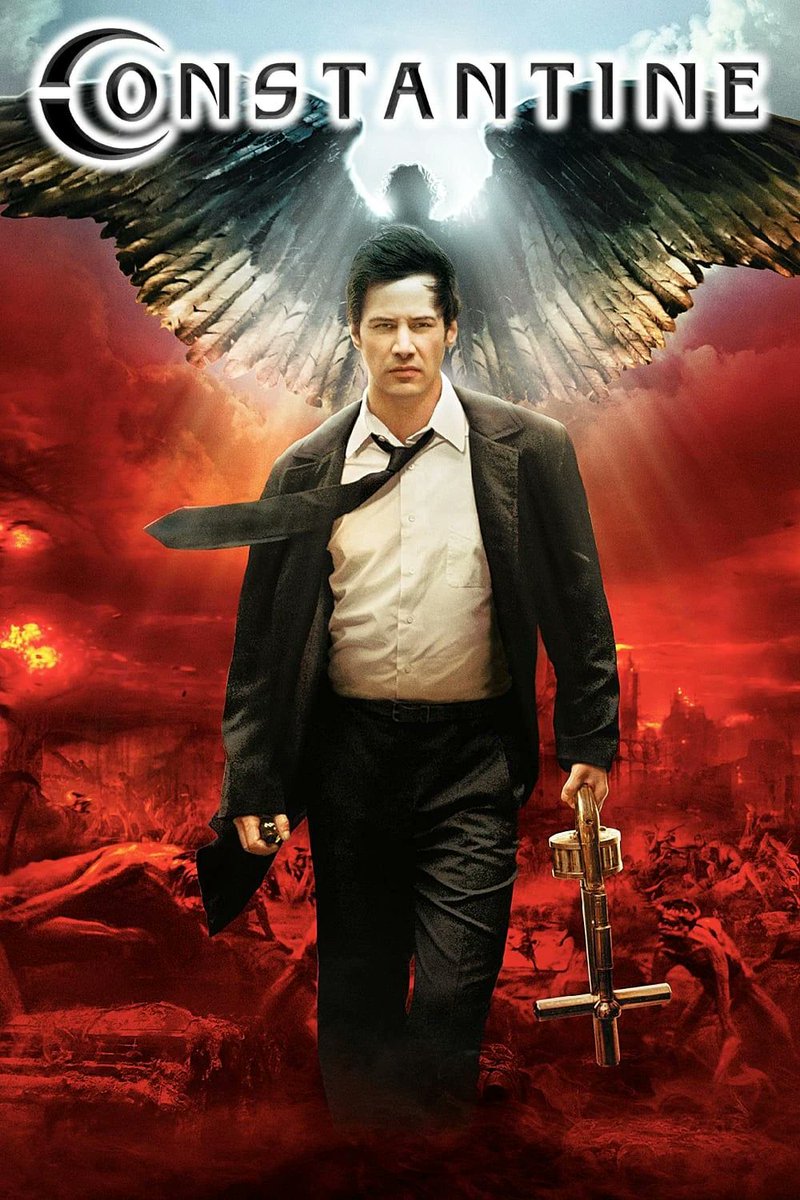 #Horror Released Feb. 18: CONSTANTINE [USA, 2005, wide] Dir: Francis Lawrence. Famously stars Keanu Reeves as John Constantine w/ Rachel Weisz, Djimon Hounsou, Shia LaBeouf, Peter Stormare & Tilda Swinton. Trailer: https://t.co/YOZZItkk1U

#HorrorReleaseDates #Constantine #OTD https://t.co/CaQo73F5mW