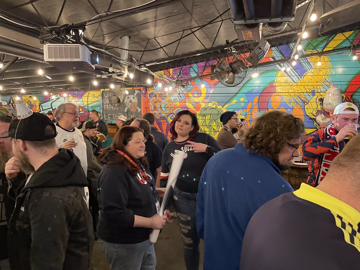 We’re #AONB4 partying at <a href="/TGBMusicRow/">TailGateBeerMusicRow</a>! Here til 11pm, bring your people!

<a href="/AmericanOutlaws/">AO</a> #USWNT #SheBelievesCup