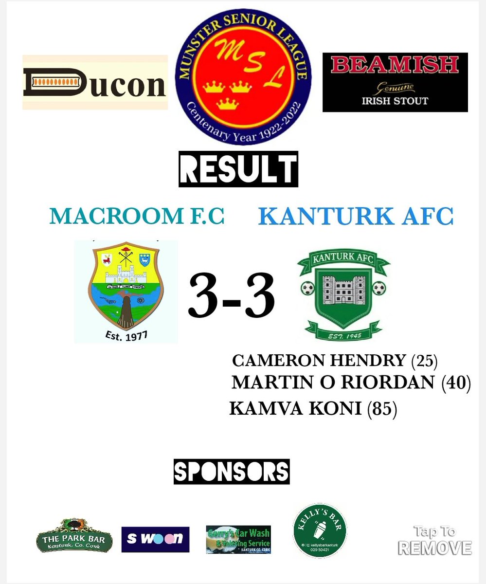 Kanturk_AFC tweet picture