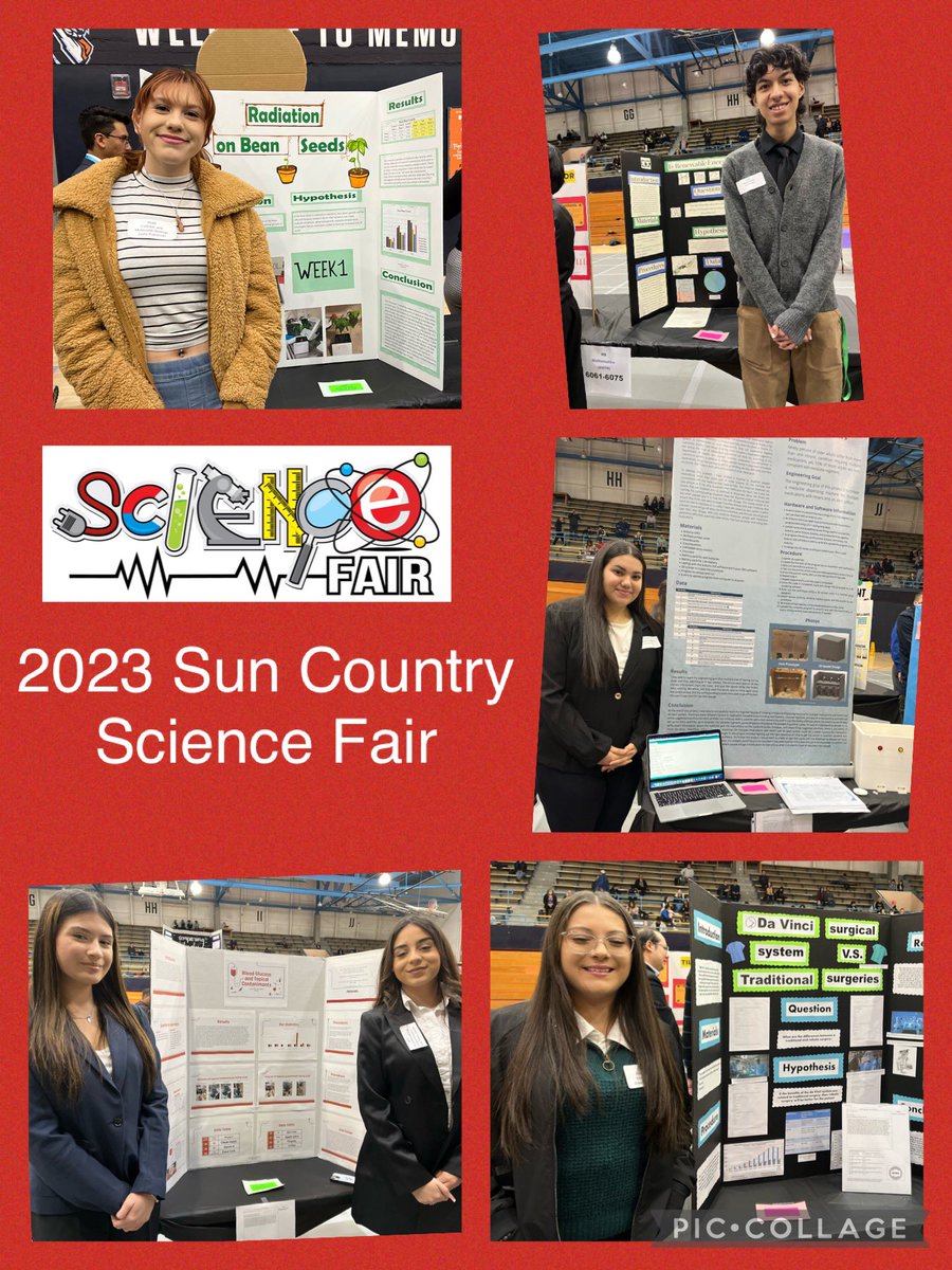 Americas_HS's tweet photo. Congratulations Trailblazers! Great representation at UTEP’s Sun Country Science Fair! STATE bound!🏅 💙❤️ @BlazerNationAHS @Americas_HS @JGonzalez_AHS  @instruct_lead @MGonzales_AHS @EOrtiz_AHS @SGomez18_AHS @RAlva_AHS https://t.co/9FGwRhKmJD