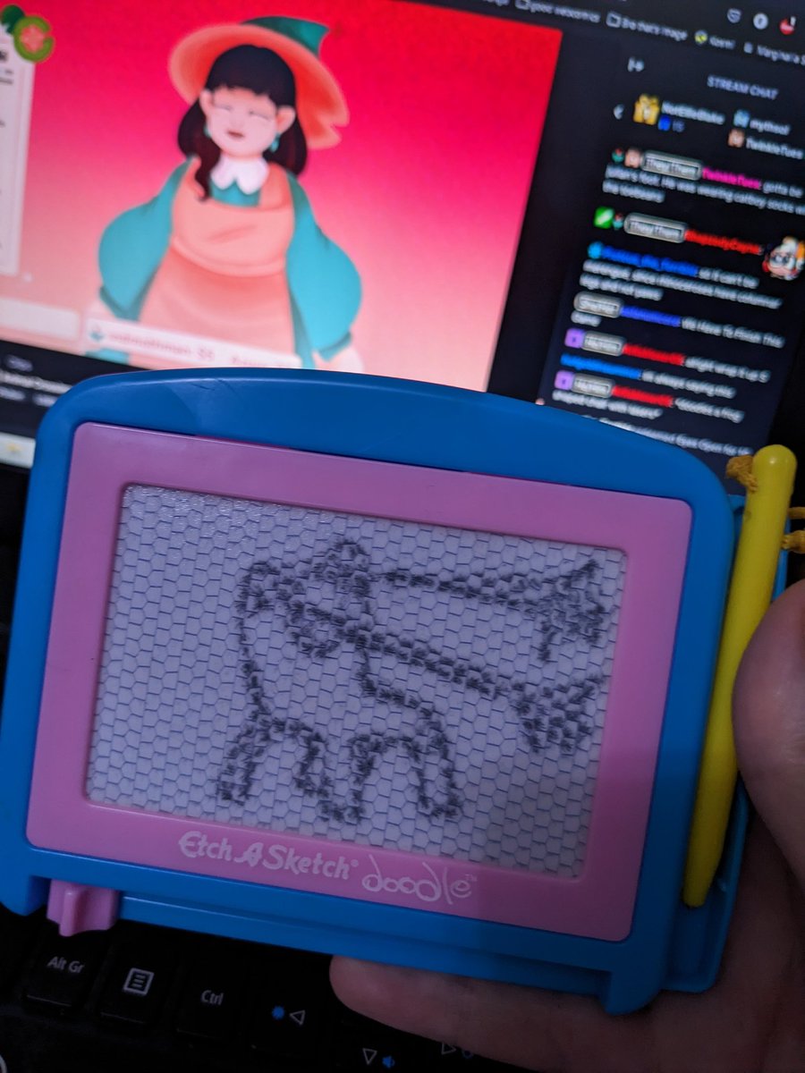 #Artsydiids froggy chair with lasers. Make a note