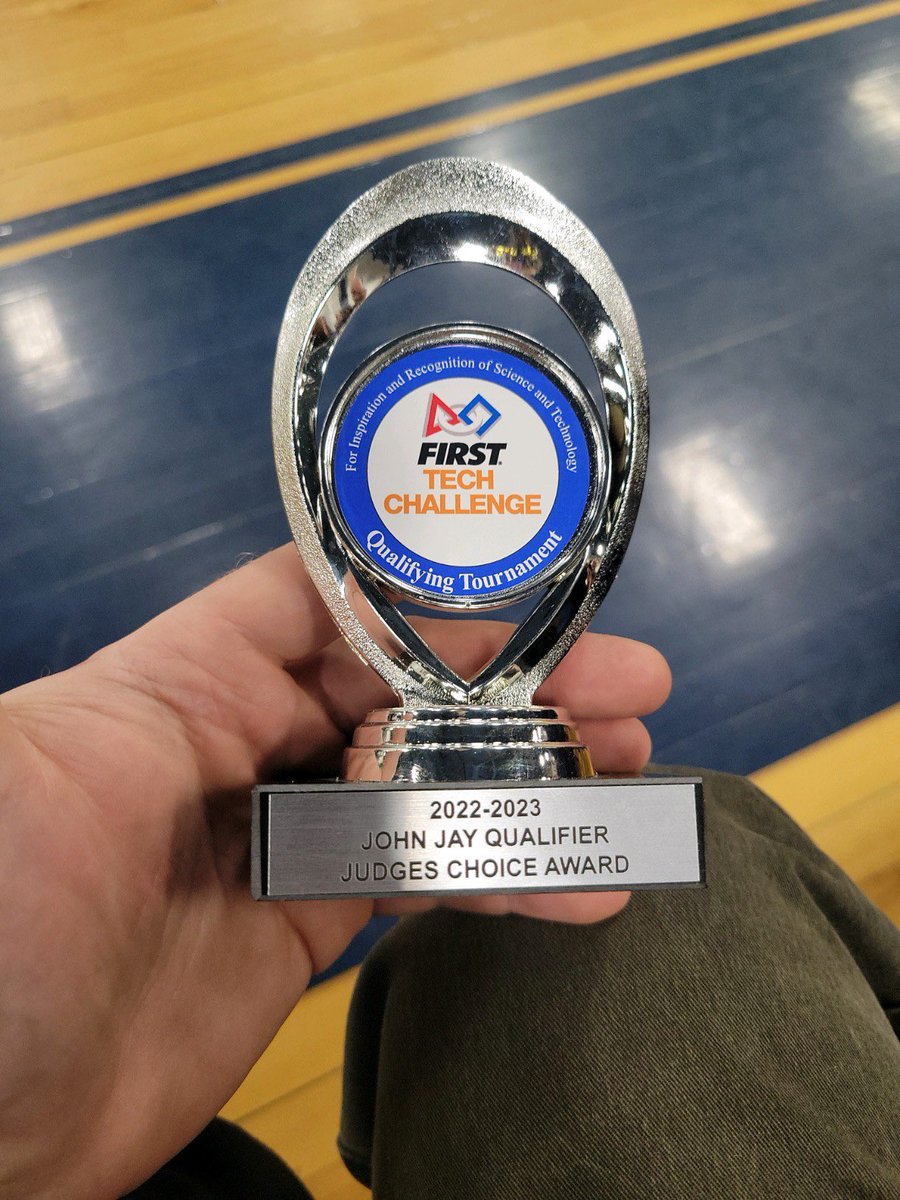 WPCSD Instructional Technology (@wptigertech) on Twitter photo Congratulations to the Robotigers for receiving the Judges Choice Award at today’s John Jay Senior HS FTC 2nd qualifier. The award recognizes a team for outstanding effort, growth and performance. Awesome achievement for the team’s first FTC tournament. <a href="/DrJosephRicca/">WPCSDSuper</a> #WPProud Congratulations to the Robotigers for receiving the Judges Choice Award at today’s John Jay Senior HS FTC 2nd qualifier. The award recognizes a team for outstanding effort, growth and performance. Awesome achievement for the team’s first FTC tournament. <a href="/DrJosephRicca/">WPCSDSuper</a> #WPProud