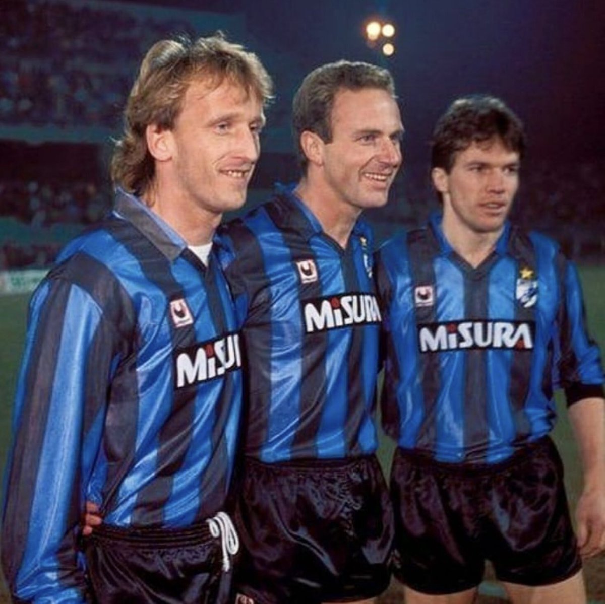 LoversInter's tweet photo. Brehme, Rummenigge &amp; Matthäus.
#inter https://t.co/IZzjAIdgAp