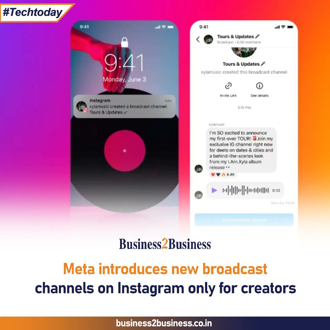 Meta has introduced new broadcast channels on Instagram, which is a one-to-many messaging tool that will allow creators to engage directly with their followers at scale.
.
#meta #instagram #broadcastchannels #instanews #instagramnewfeature #instagramupdates2023