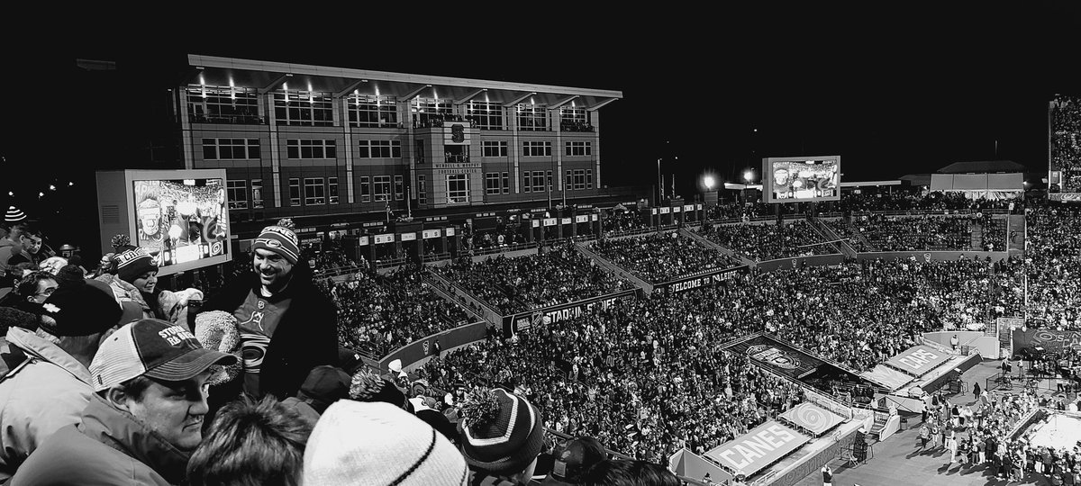 DonCornelius70's tweet photo. Some black and white photo action ππππππ!!!!!! #wasvscar #2023stadiumseries #LetsGoCanes #bunchofjerks #TakeWarning #forthecrown #cltfc4life https://t.co/zQAilPQGrA
