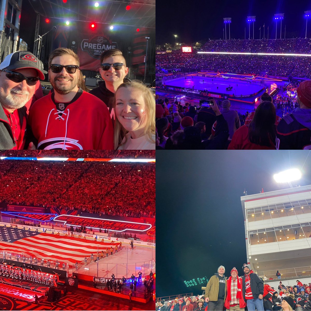 BigHalNunn's tweet photo. THAT WAS COOL!! Well Done @canes @ncstate @nhl @raleighgov #CarterFinley EXCELLENT !!! https://t.co/BZvwRqYo9P