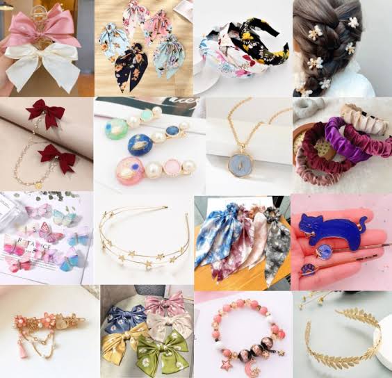 Hair accessories are fashionable and creative. They are beautifully designed to match with style and personality.They just enhance the look and  beauty of hair style.#hairaccessories #creative #beautyandstyle