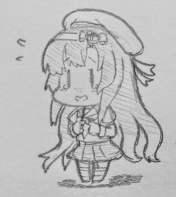 お昼のお絵描き 