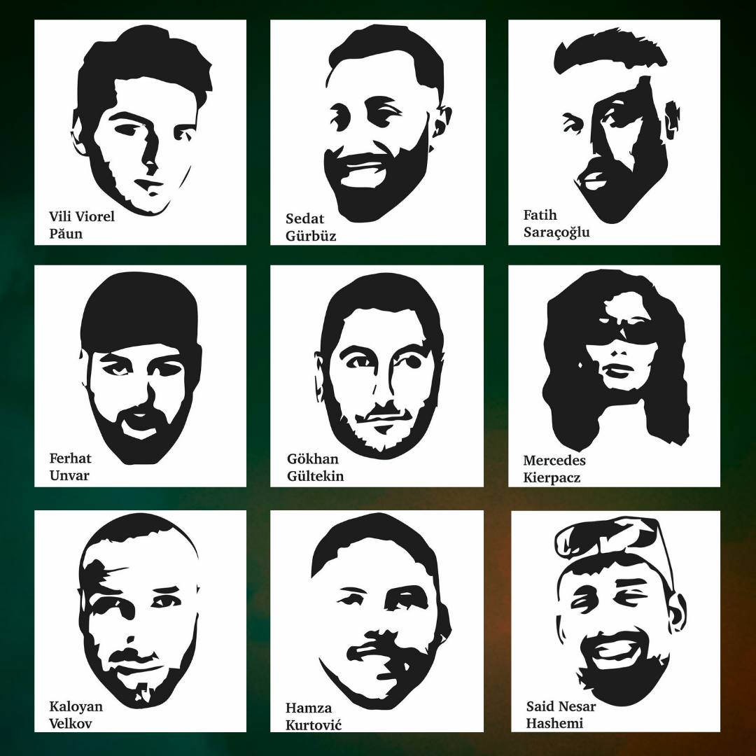 InshallahAlerta's tweet photo. #Niemalsvergessen
#hanau1902
#Villi
#Sedat
#Fatih
#Ferhat
#Gökhan
#Mercedes
#Kaloyan
#Hamza
#Said
#SayTheirNames https://t.co/xXGnKDU3Tm