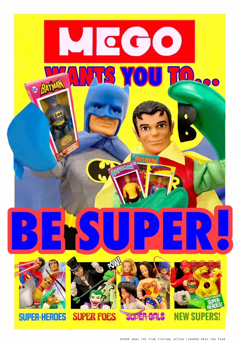 #Mego #MakeMineMego #WorldsGreatestSuperHeroes #Batman