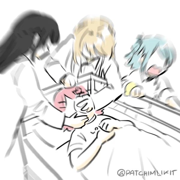 (Request Sketch) Renako x Heart attack memes 