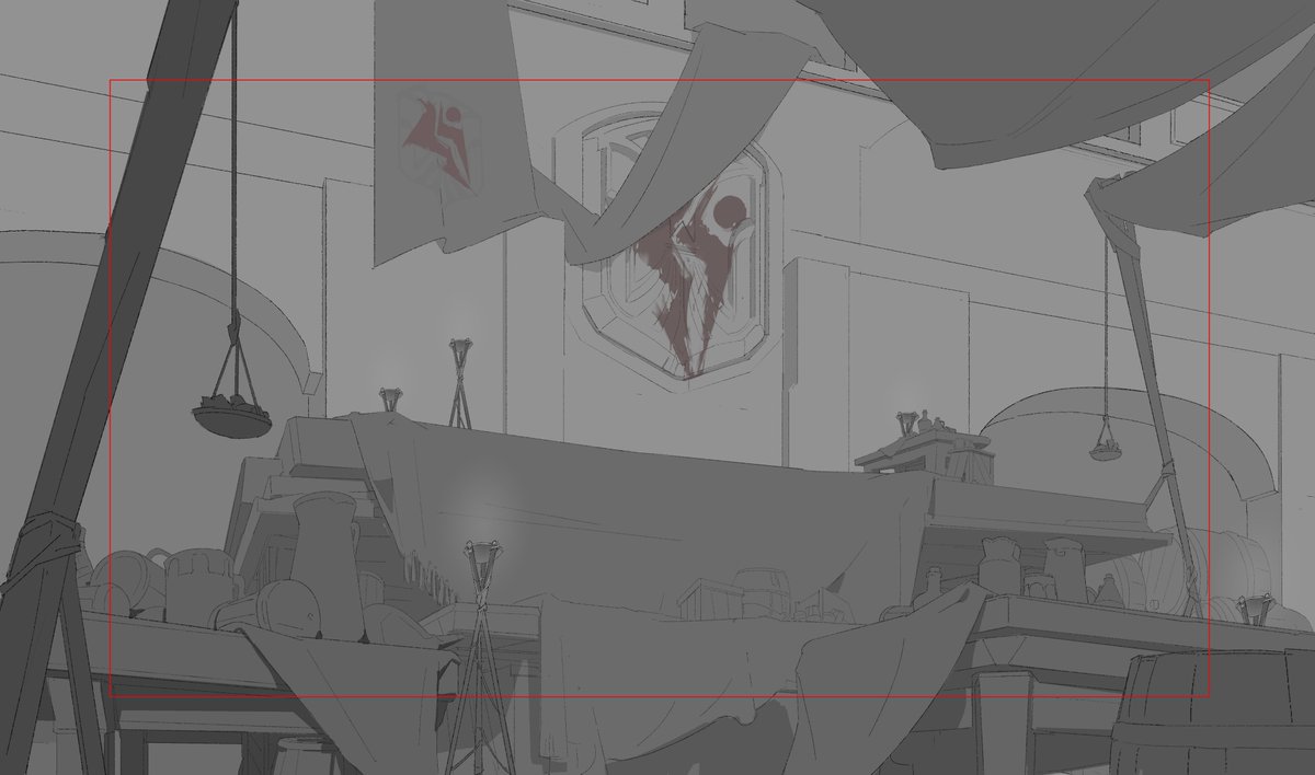 A_ntiqueWhite's tweet photo. BGs for #TheLegendofVoxMachina Season2 EP10
it might be hard to see but there are one table made out of door in the first 2 BGs 🚪
 #LVMCrew https://t.co/STFgjSFNLH