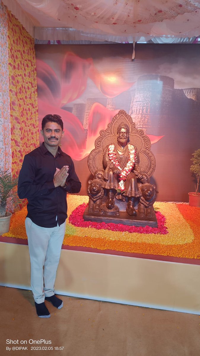 _बापाची वचनपूर्ती आहे व आईचे स्वप्न म्हणून स्वराज्य निर्माण करणारे आदर्श पुत्र ,ज्यांच्या जन्मामुळे संपूर्ण महिना पवित्र झाला , ज्यांच्या एका जन्मामुळे संपूर्ण महाराष्ट्र पवित्र झाला व ज्यांच्या एका जन्मामुळे संपूर्ण भारत विश्वामध्ये पवित्र झाला ते राजे छत्रपती शिवाजी महाराज