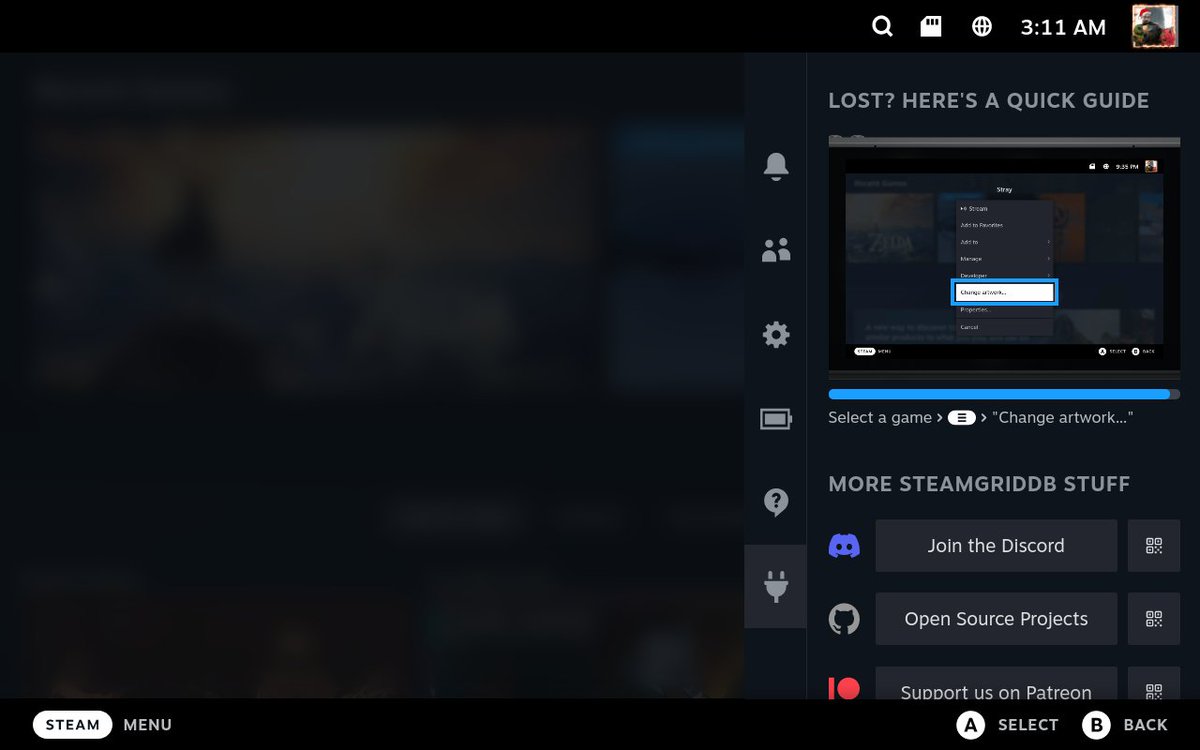 Out of habit, people were opening the quick access menu right after ...