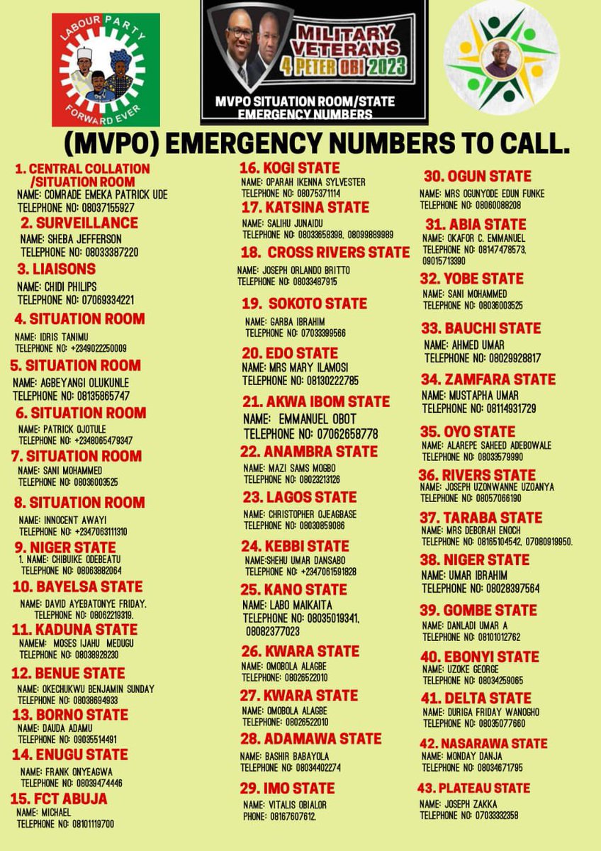 You may think you don’t need it until you actually need it. Save these contacts. Pass it on. You don’t know who you may be helping 📌