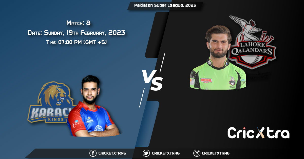 cricketxtra6's tweet photo. Karachi Kings vs Lahore Qalandars 8th Match Will Be Played Today At 07:00 PM
#PSL8 #cricket #PSL2023 #cricxtra #upcomingmatch https://t.co/snanOOvY3F