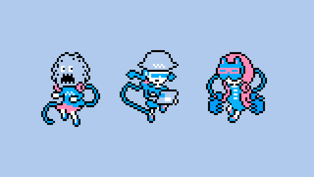 かぶり物好きです#pixelart 