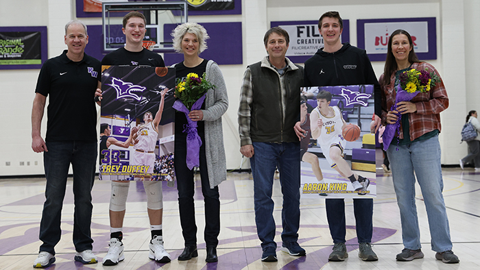 Men's Basketball: No. 12 Coyotes hit century mark in 104-86 rout of York, secure KCAC No. 2 seed
 - kwucoyotes.com/article/6326