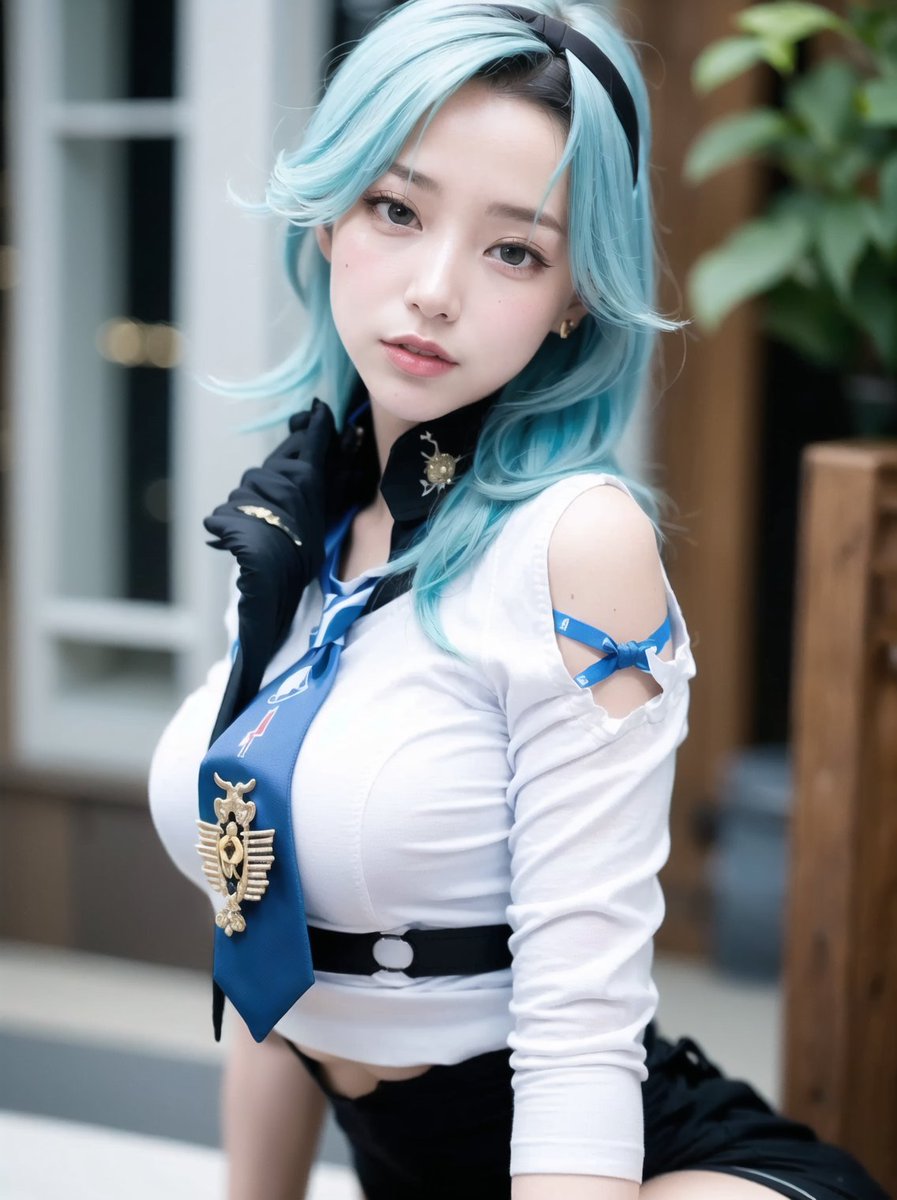 BeyondRealCos's tweet photo. Beautiful Eula😍
#GenshinImpact #原神 #Eula #エウルア #AIart https://t.co/eBkUlpkoNE
