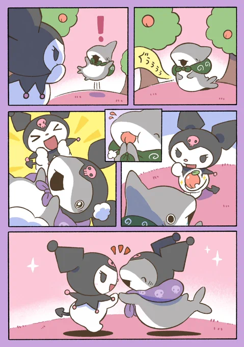 おでかけ子ザメとクロミ 
https://t.co/k3MGrBAmOz
#なかよしコラボ #ペンギンボックス #サンリオ #POPUPショップ開催予定 #詳細は後日 