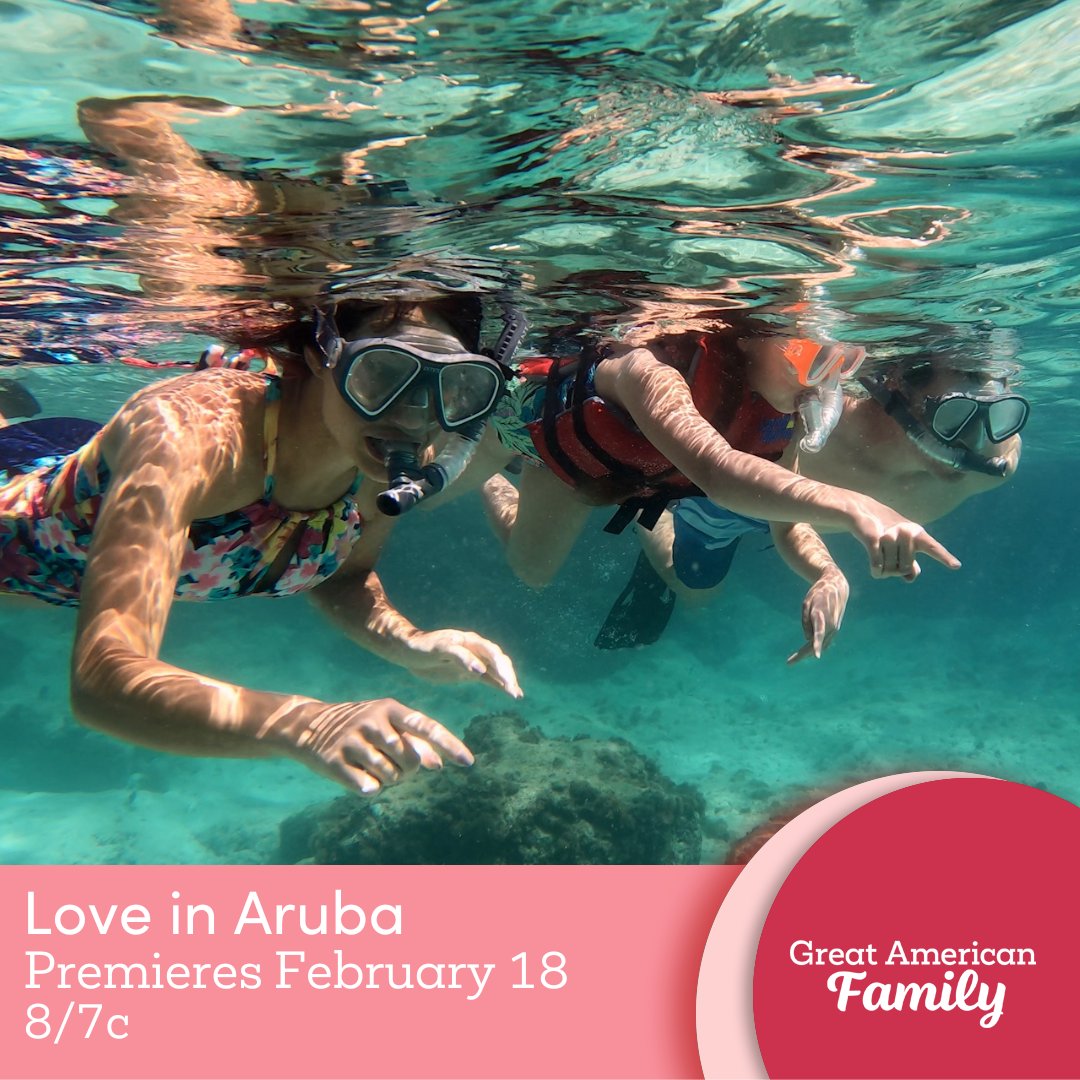 Doesn't This Snorkeling Experience Look Fun?! aruba.com/us/explore/jol… 💘

📺 <a href="/GAfamilyTV/">Great American Family</a> 

#LoveInAruba #GreatAmericanFamily #GreatAmericanValentines #WelcomeHome