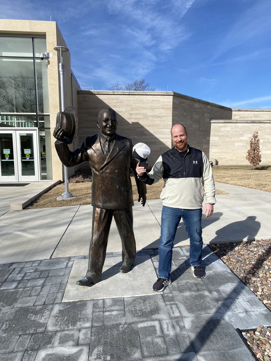 Shawn👨🏫🧙♂️😷 (@shawnmeintz) on Twitter photo Great visit to the Truman Library and Museum during a wonderful <a href="/MoSocialStudies/">Missouri Council of the Social Studies</a> conference! Thanks <a href="/NotMattKennedy/">Matt Kennedy</a> for being a good road-trip buddy. Great visit to the Truman Library and Museum during a wonderful <a href="/MoSocialStudies/">Missouri Council of the Social Studies</a> conference! Thanks <a href="/NotMattKennedy/">Matt Kennedy</a> for being a good road-trip buddy.