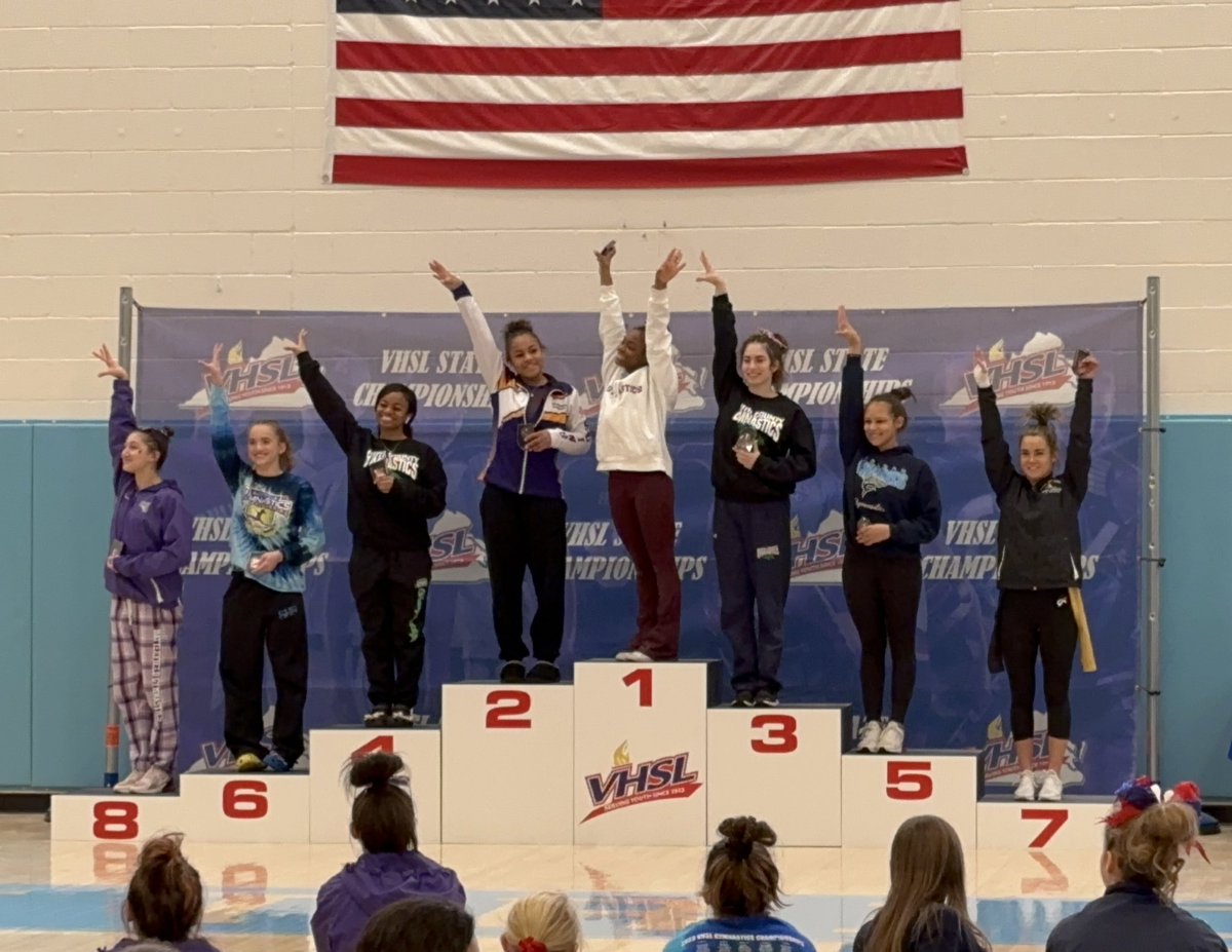 Congrats Amore and Alexia on an amazing finish to the season at the state championship! You have A LOT to be proud of! 😀
.
Alexia - 3rd on vault with a 9.8
.
Amore - 4th on vault with a 9.7
.
.
#highschoolgymnastics #vault #stallionnation