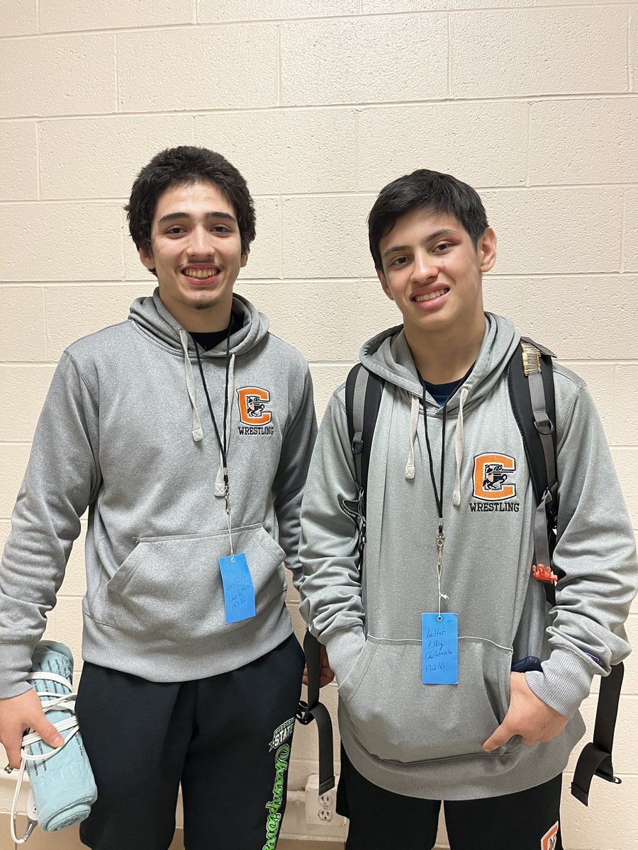 CHS Black Knight Wrestling has its first state place winner since 2014 and as far as we know, first time ever with 2.   132 lbs Fr. Walter Pilkey finishes 6th &amp; 157 lbs Sr. Xavier Castaneda finishes 5th at the VHSL State 3 wrestling tournament in Salem VA.