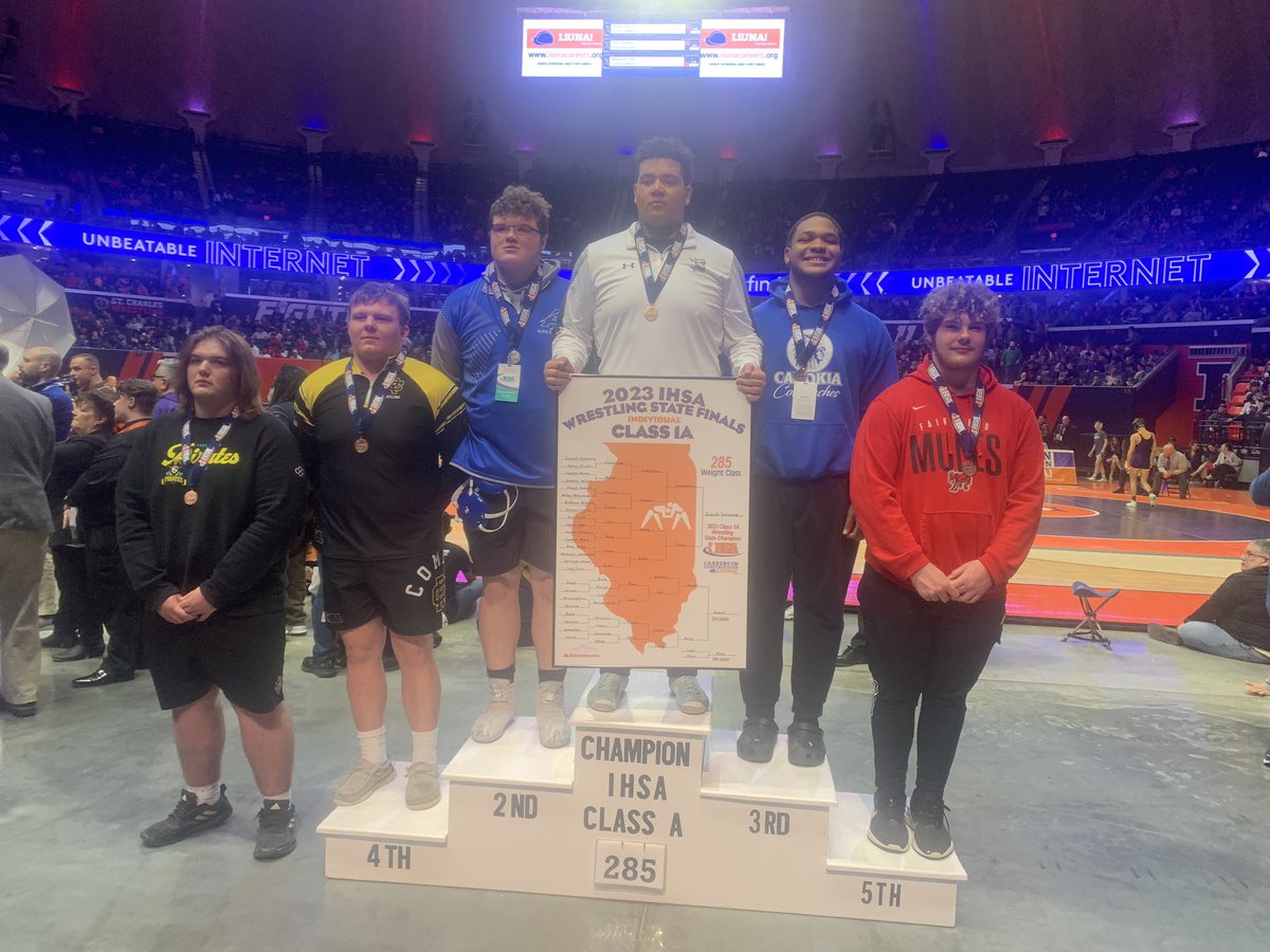 State Results   285Gunnar Berg 4th. 220 Kody Marschner 3rd   Way to Represent!!