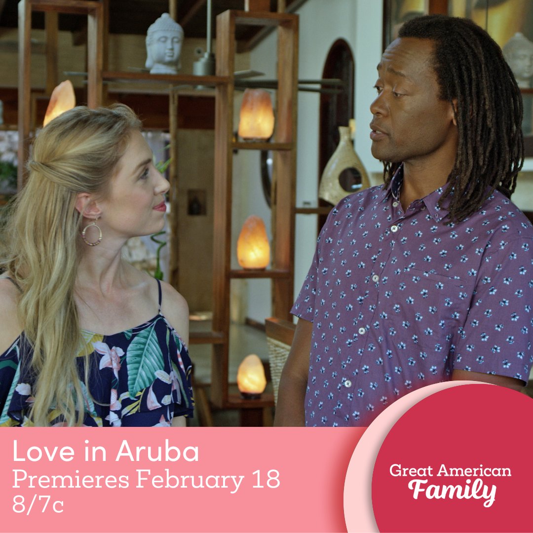 Connor needs a little nudge! #LoveInAruba #GreatAmericanValentines #GreatAmericanFamily #WelcomeHome <a href="/DavidSMcConnell/">David S. McConnell</a> #SashleighaHightower 💘