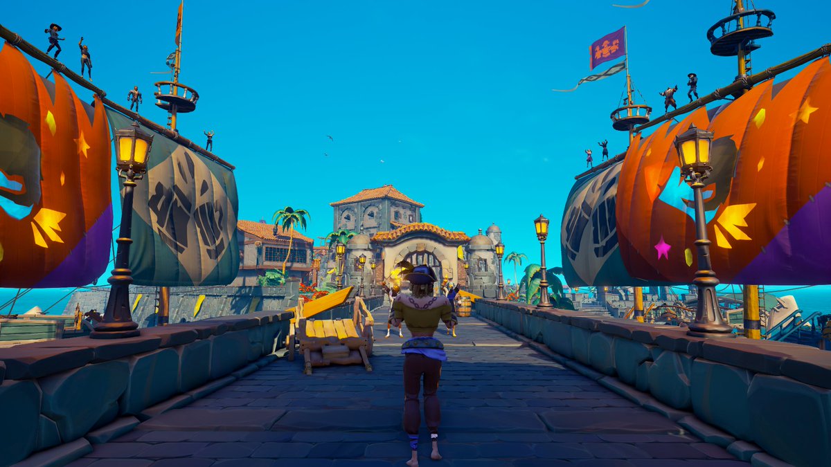 Nothing like a warm welcome from good friends! #Sotshot <a href="/SeaOfThieves/">Sea of Thieves</a>