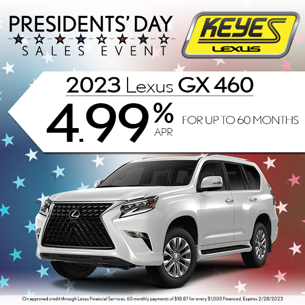 keyeslexus's tweet image. Our President's Day sale is here! Take advantage of our special APR financing options on select models from the RX 350 to the IS 300! You don't want to miss this!
🎉KeyesLexus.com🎉
#presidentsdaysale #lexussale #lowapr #carsale