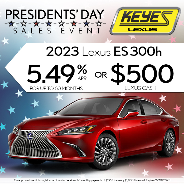 keyeslexus's tweet image. Our President's Day sale is here! Take advantage of our special APR financing options on select models from the RX 350 to the IS 300! You don't want to miss this!
🎉KeyesLexus.com🎉
#presidentsdaysale #lexussale #lowapr #carsale