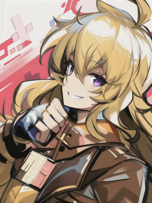 ヤン・シャオロン 「AIちゃんに仕上げてもらいました!この絵柄好きだなぁ 毎朝このくらい描けたらいい」|(姉)Rebecca💪🐧のイラスト